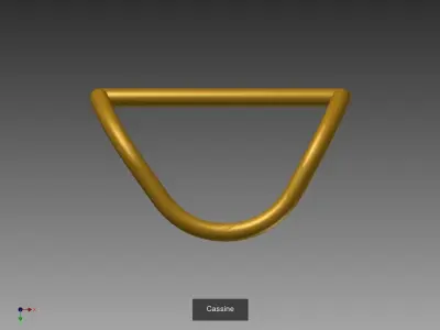Cassine with adapters 3D Model Pack