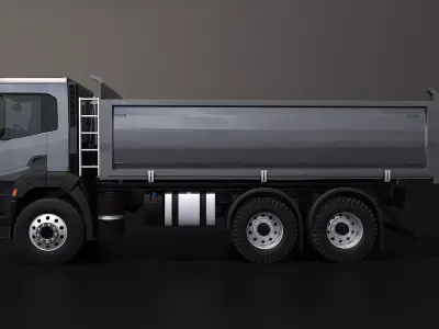 Iveco X-Way 4x4 Tipper 3D model