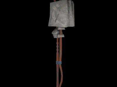ConcreteSledgehammer Low-poly 3D model