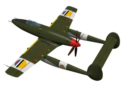 mansyu ki98 3D model