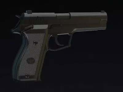 Daewoo K5 Low Poly Low-poly 3D model