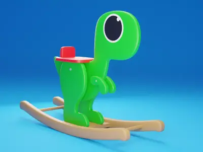 Dino toy 3D model