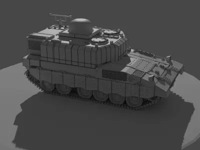 IDF Ofek Heavy APC 3D print model