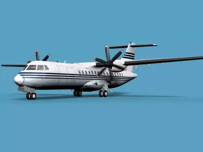 ATR  ATR-42-500 Corporate 3 3D model