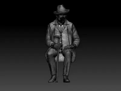 PASSENGER 3D print model 10