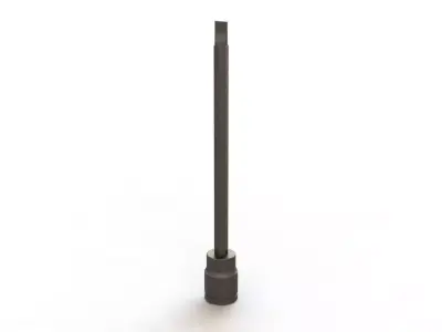 Long Socket Screwdriver Soquete Longo de Fenda 3D model