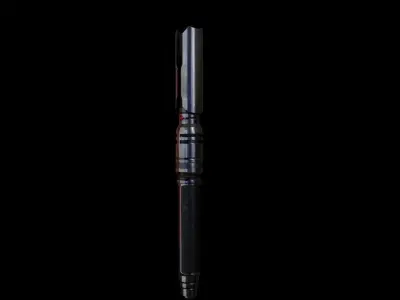 Cal Kestis lightsaber 4K textures  Low-poly 3D model