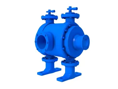 Industrial pipes -  pipes 3D print model purchase