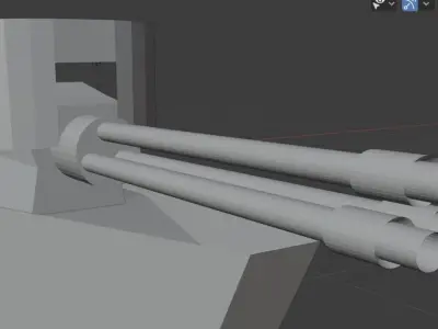 army ship 3D model from CGTrader
