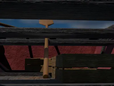 Bote - Boat Low-poly 3D model