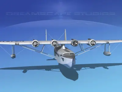 Sikorsky S-42 Pan American 3D model