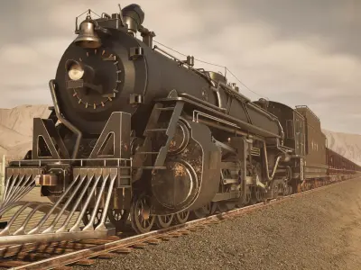 Train Asset Pack 3D model