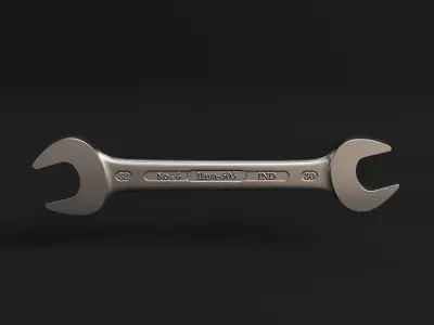 Spanner 3D model purchase