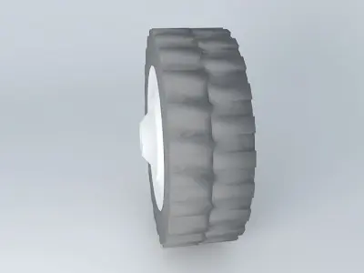 tire wheel 3D model by raybearmass