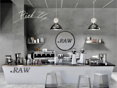 Coffee Shop 2 3D model get