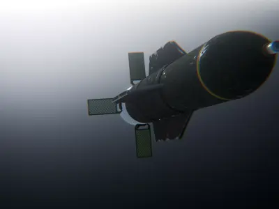 GBU-57 Massive Ordnance Penetrator 3D model