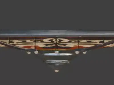 Viking Round Shield 3D Model v03 Low-poly 3D model