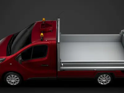 Renault Trafic Tipper 2018 3D model
