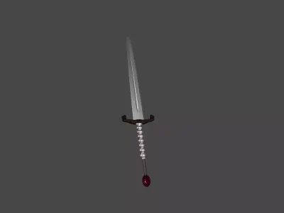 sword Low-poly 3D model 38
