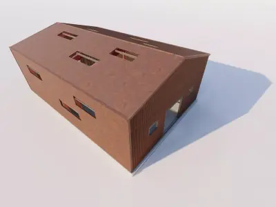 Warehouse-Warehouse Building 3D model