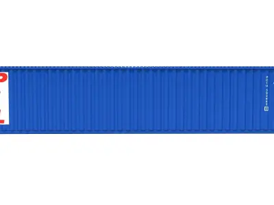 Shipping Container PIL 3D model
