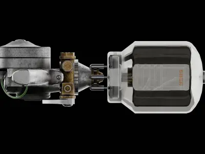 Ray Gun Low-poly 3D model purchase
