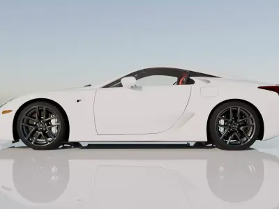 Lexus LFA 2012 High Detail Game Ready Cinematic Low-poly 3D model