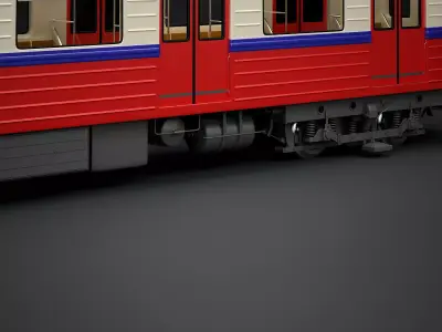 Metro Rolling Stock 3D model