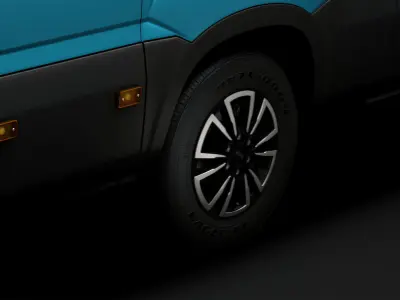 Iveco Daily Van 2020 wheel 3D model