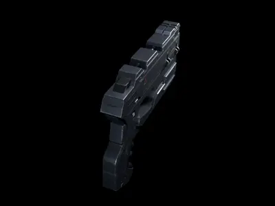 Sci-Fi  Pistol 3D model