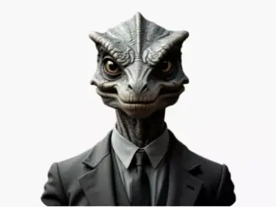 An Dino Man  3D model