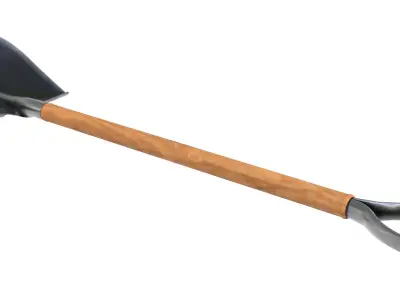 Shovel garden 3D model
