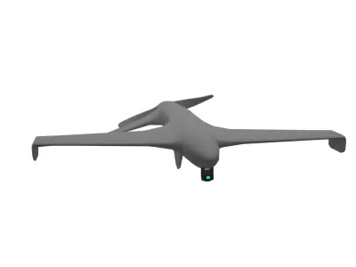 UAV Drone Low-poly 3D model by pro825695