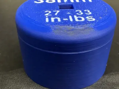 Nalgene Bottle Torque Wrench Cap 38mm Free 3D print model