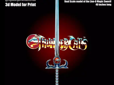 THE SWORD OF OMENS STL MODEL FOR PRINT 3D print model