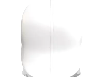 Doctor Fate helmet for figure 3D model