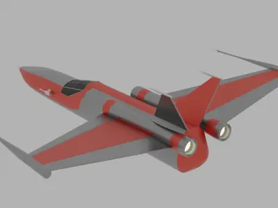 Spacecraft star wars fighter jet Free 3D model