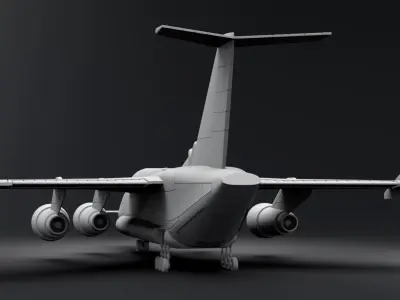 Shadair C184 Scale model  3D print model