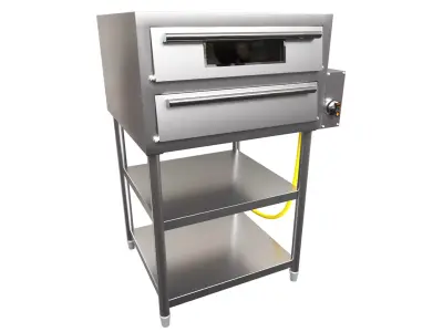 Oven pizza 3D model