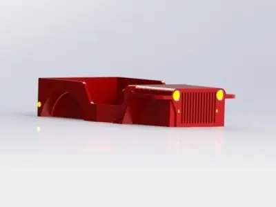 Toy Jeep 3D model