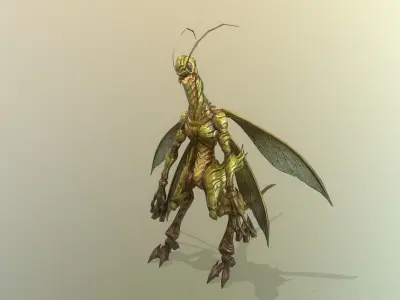 Califera Low-poly 3D model