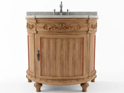 bath cabinet 3D model