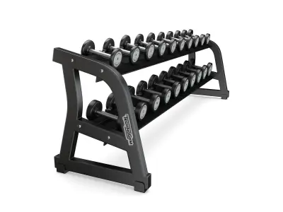 Technogym - Free Weight - Urethane Dumbbells 3D model