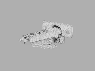 Cabinet hinge 3D model