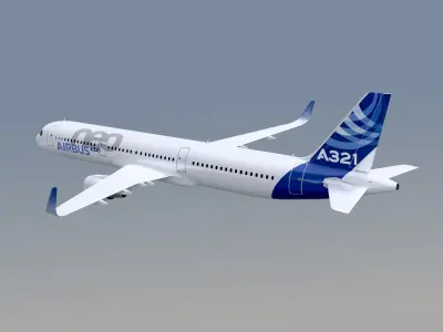 Airbus A321neo 3D model