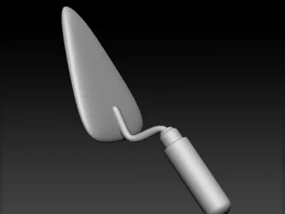 Spatula tool 3D model