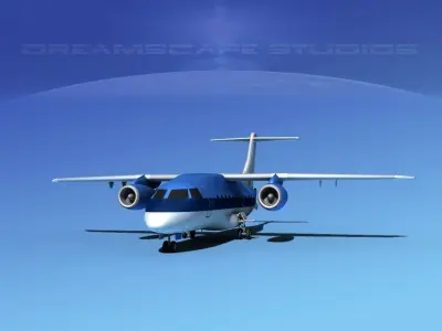 Dornier 328Jet Alps 3D model