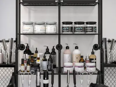 Baber Shop 4 3D model