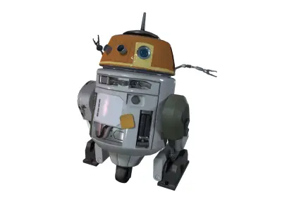 C1-10P AKA Chopper Low-poly 3D model