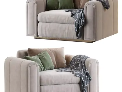 Armchair Ludovica Mascheroni 3D model purchase